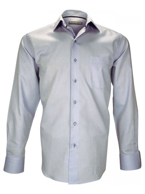 Chemise homme tissu armuré coupe droite COSENZA Emporio balzani - Kiabi Chemise homme tissu armuré coupe droite COSENZA Emporio balzani - Kiabi