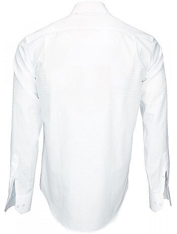 Chemise homme tissu armurée coupe droite BUSINESS Andrew Mac Allister