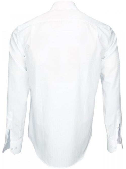 Chemise homme tissu armurée coupe droite BUSINESS Andrew Mac Allister - Kiabi