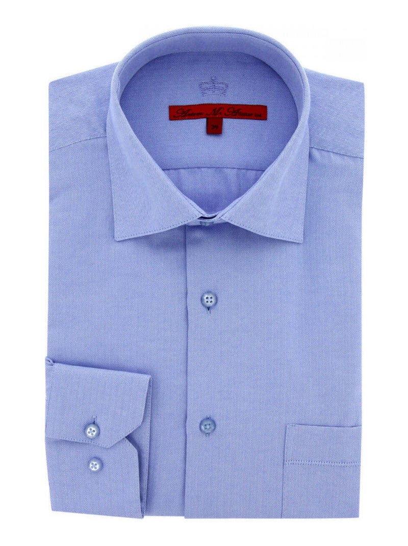 Chemise homme tissu chevron coupe droite CLARON Andrew Mac Allister Parme , 41 Parme - Kiabi