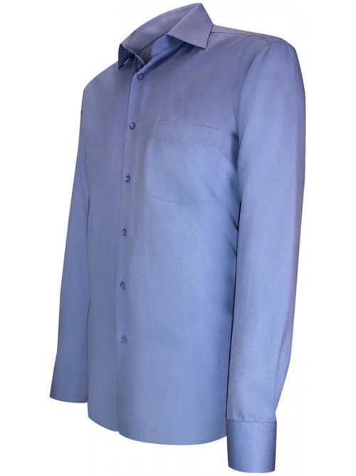 Chemise homme tissu chevron coupe droite CLARON Andrew Mac Allister - Kiabi