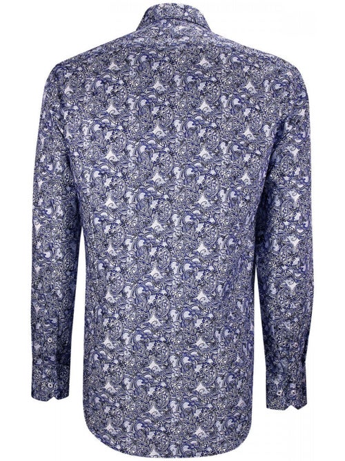 Chemise homme tissu imprimé coupe cintrée CASHMO Emporio balzani - Kiabi Chemise homme tissu imprimé coupe cintrée CASHMO Emporio balzani - Kiabi