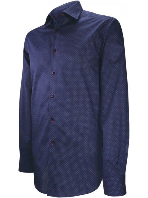 Chemise homme tissu imprimé coupe droite BLUEINK Andrew Mac Allister - Kiabi