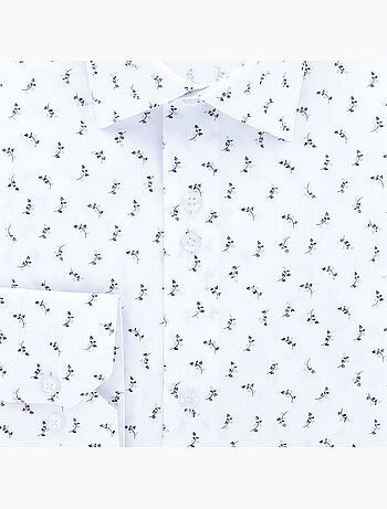 Chemise homme tissu imprimé coupe droite FANCARO Emporio balzani