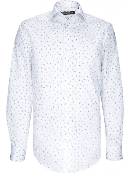 Chemise homme tissu imprimé floral coupe droite FANIOLO Emporio balzani - Kiabi