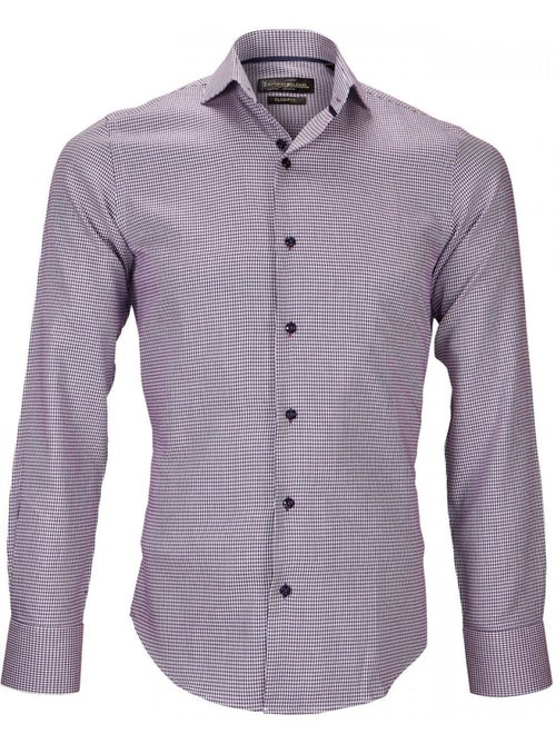 Chemise homme tissu jacquard coupe cintrée FIORI2 Emporio balzani - Kiabi Chemise homme tissu jacquard coupe cintrée FIORI2 Emporio balzani - Kiabi