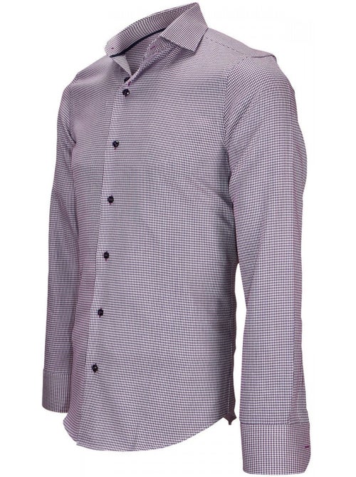 Chemise homme tissu jacquard coupe cintrée FIORI2 Emporio balzani - Kiabi Chemise homme tissu jacquard coupe cintrée FIORI2 Emporio balzani - Kiabi
