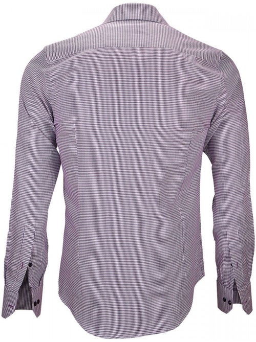 Chemise homme tissu jacquard coupe cintrée FIORI2 Emporio balzani - Kiabi Chemise homme tissu jacquard coupe cintrée FIORI2 Emporio balzani - Kiabi