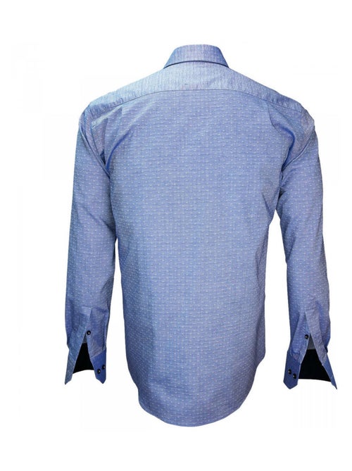 Chemise homme tissu oxford coupe droite BATISTINI Emporio balzani Bleu , 39 - Kiabi