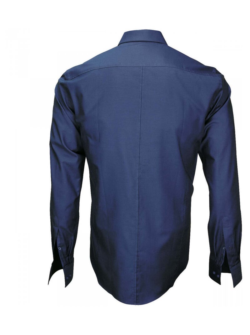 Chemise homme tissu pinpoint coupe cintrée PRESTIGE Emporio balzani Bleu clair - Kiabi