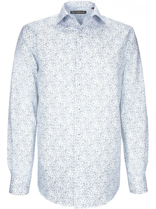 Chemise homme tissu structuré à motifs coupe droite STRUCO Emporio balzani - Kiabi