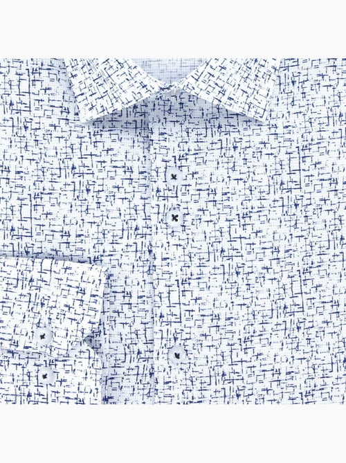 Chemise homme tissu structuré à motifs coupe droite STRUCO Emporio balzani - Kiabi