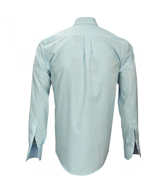 Chemise homme tissu surseeker coupe droite BUSINESS Emporio balzani Blanc , 39 - Kiabi