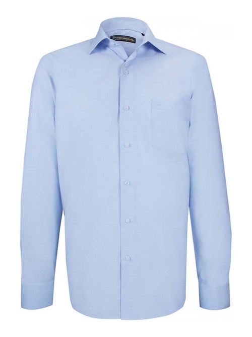 Chemise homme tissu uni coupe droite GRAFFI Emporio balzani Blanc , 41 - Kiabi
