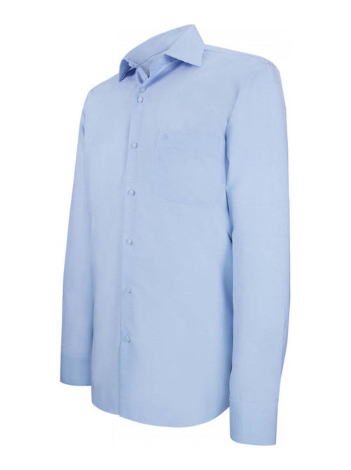 Chemise homme tissu uni coupe droite GRAFFI Emporio balzani Blanc , 41 - Kiabi