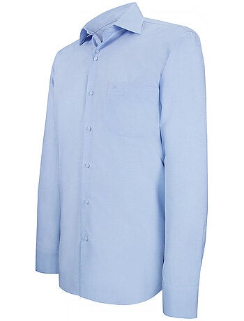 Chemise homme tissu uni coupe droite GRAFFI Emporio balzani