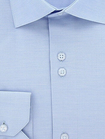 Chemise homme tissu uni coupe droite GRAFFI Emporio balzani Blanc , 41