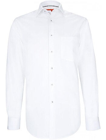 Chemise homme tissu uni coupe droite TIMELESS Andrew Mac Allister