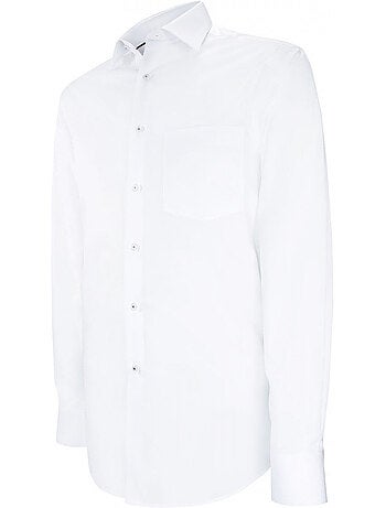 Chemise homme tissu uni coupe droite TIMELESS Andrew Mac Allister