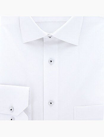 Chemise homme tissu uni coupe droite TIMELESS Andrew Mac Allister