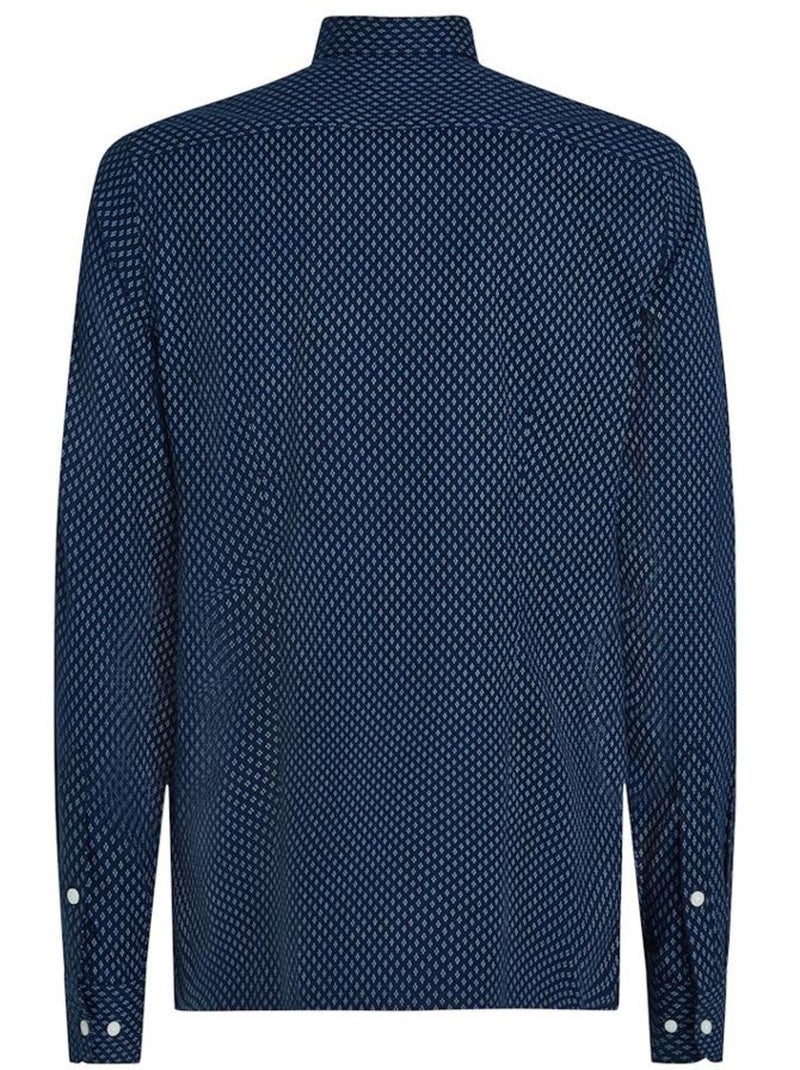 Chemise Homme Tommy Hilfiger Brushed Bleu marine - Kiabi