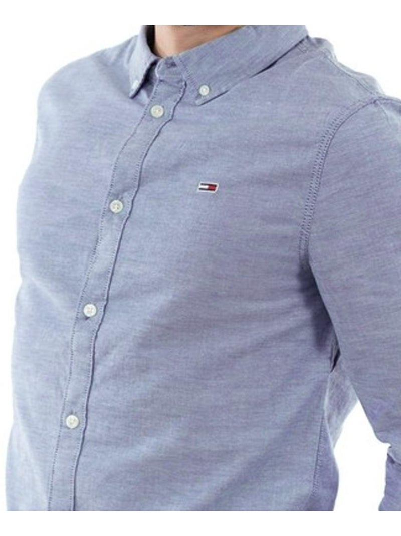 Chemise Homme Tommy Jeans Bleu - Kiabi
