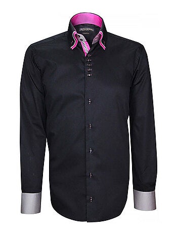 Chemise homme triple col coupe cintrée TRICOL Emporio balzani Blanc , 40