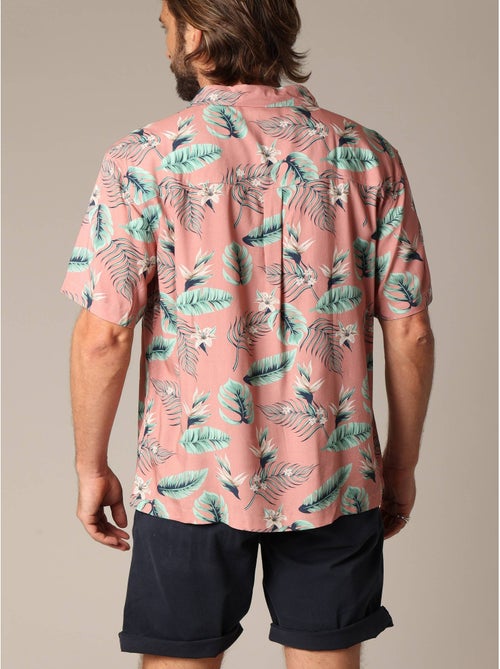 Chemise homme tropicale et décontractée en viscose 'Deeluxe' - Kiabi