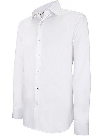 Chemise homme unie coupe droite classiko emporio balzani