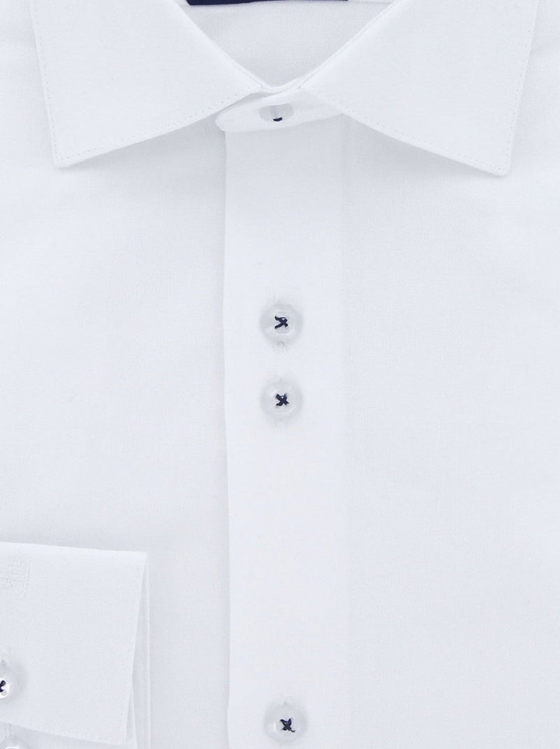 Chemise homme unie coupe droite CLASSIKO Emporio balzani Bleu ciel , 42 Bleu clair - Kiabi