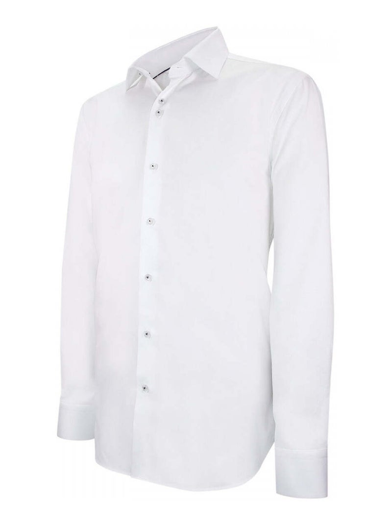 Chemise homme unie coupe droite CLASSIKO Emporio balzani Bleu ciel , 45 Bleu ciel - Kiabi