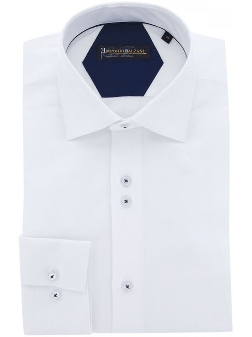 Chemise homme unie coupe droite CLASSIKO Emporio balzani - Kiabi Chemise homme unie coupe droite CLASSIKO Emporio balzani - Kiabi
