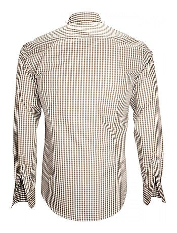 Chemise homme vichy coupe cintrée MANOLO Emporio balzani