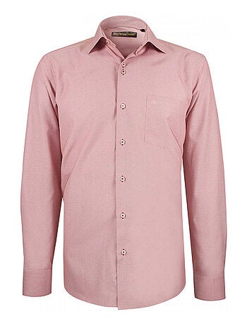 Chemise homme vichy coupe droite PIASTRA Emporio balzani Rouge , 42