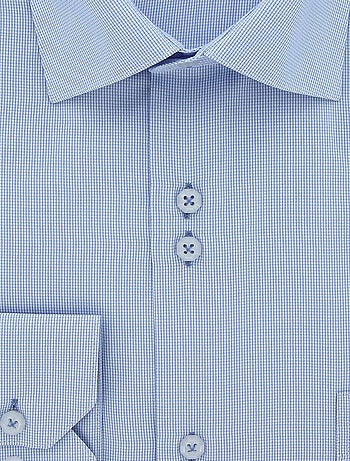 Chemise homme vichy coupe droite PIASTRA Emporio balzani Rouge , 42