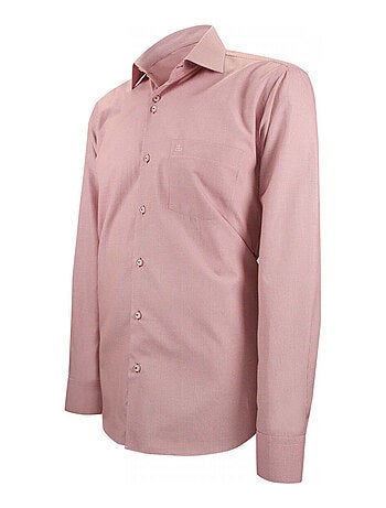 Chemise homme vichy coupe droite PIASTRA Emporio balzani Rouge , 42