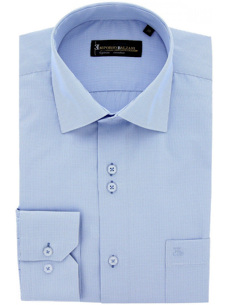 Chemise homme vichy coupe droite PIASTRA Emporio balzani Rouge - Kiabi
