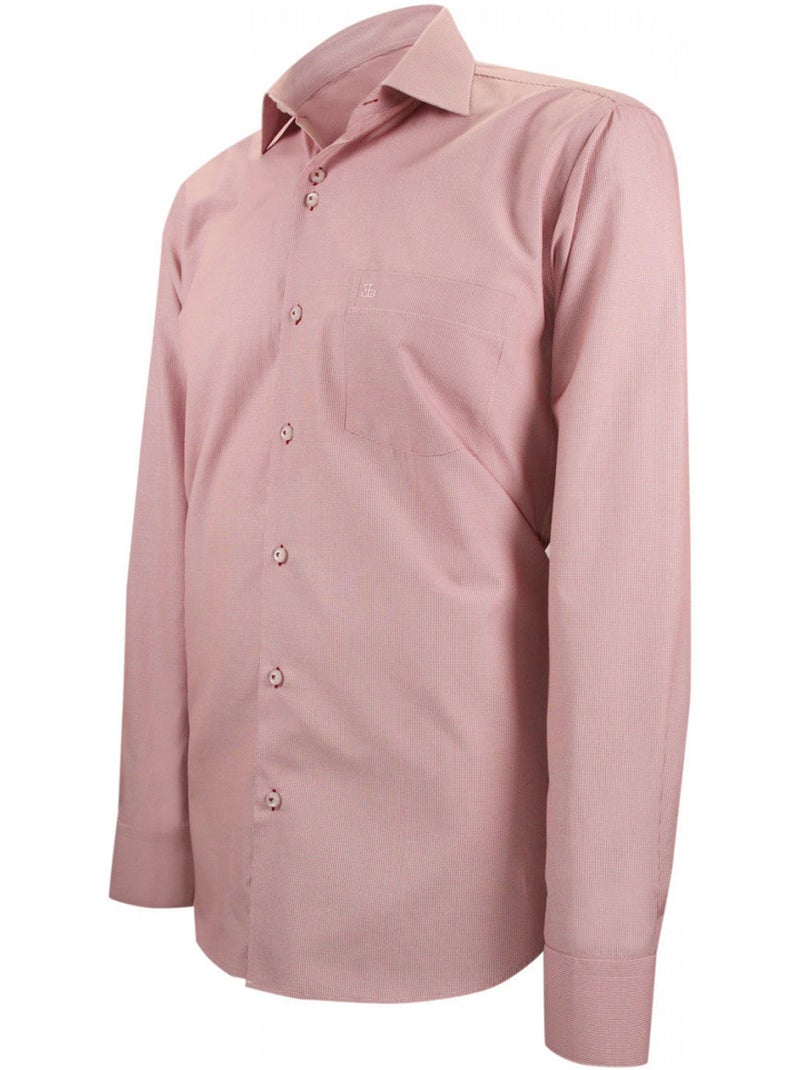 Chemise homme vichy coupe droite PIASTRA Emporio balzani Rouge - Kiabi