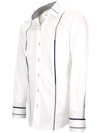 Chemise hommechemise mode coupe cintrée TRAVERTINO Emporio balzani Blanc , Rouge , 39