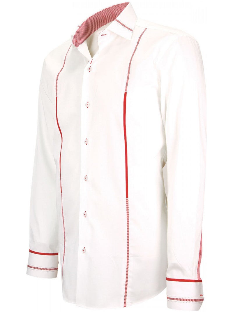 Chemise hommechemise mode coupe cintrée TRAVERTINO Emporio balzani Blanc , 38 Blanc - Kiabi