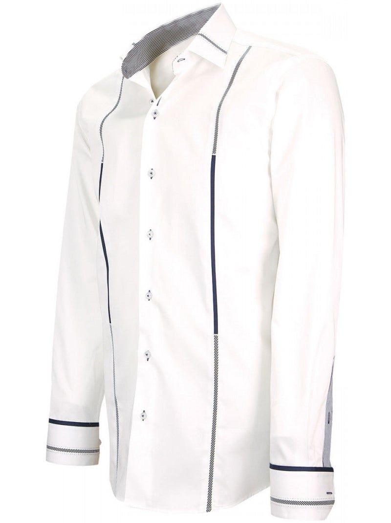 Chemise hommechemise mode coupe cintrée TRAVERTINO Emporio balzani Blanc , 38 Blanc - Kiabi