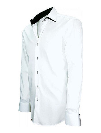 Chemise hommechemise mode coupe cintrée WATFORD Andrew Mac Allister Blanc , 39