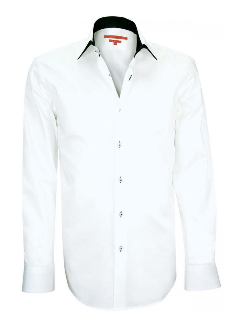 Chemise hommechemise mode coupe cintrée WATFORD Andrew Mac Allister Blanc , 39 Blanc - Kiabi