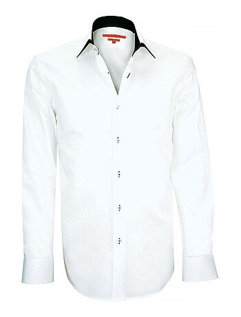 Chemise hommechemise mode coupe cintrée WATFORD Andrew Mac Allister Blanc , 39