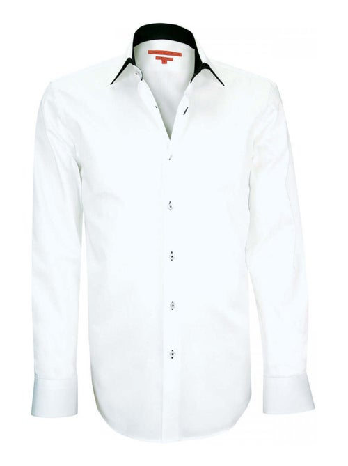 Chemise hommechemise mode coupe cintrée WATFORD Andrew Mac Allister Bleu , 40 - Kiabi
