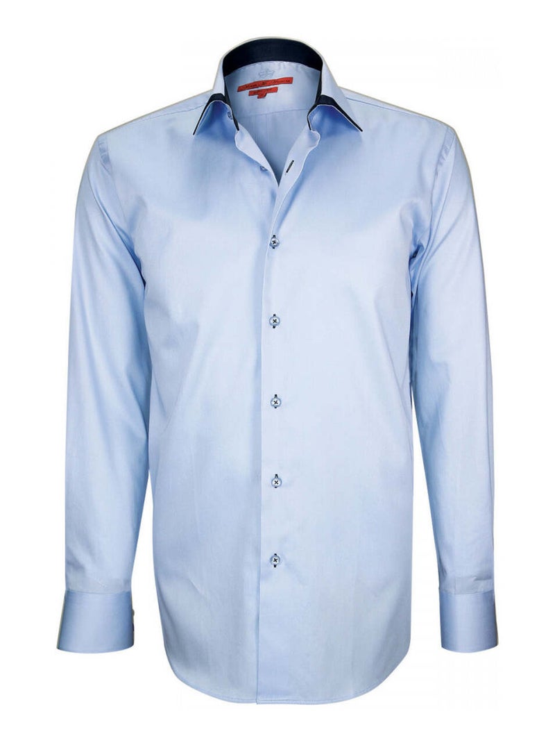 Chemise hommechemise mode coupe cintrée WATFORD Andrew Mac Allister Bleu , 40 Bleu - Kiabi