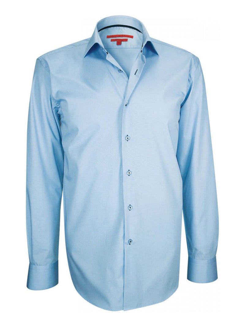 Chemise hommechemise mode coupe droite NEWPORT Andrew Mac Allister Bleu ciel , 40 Bleu - Kiabi