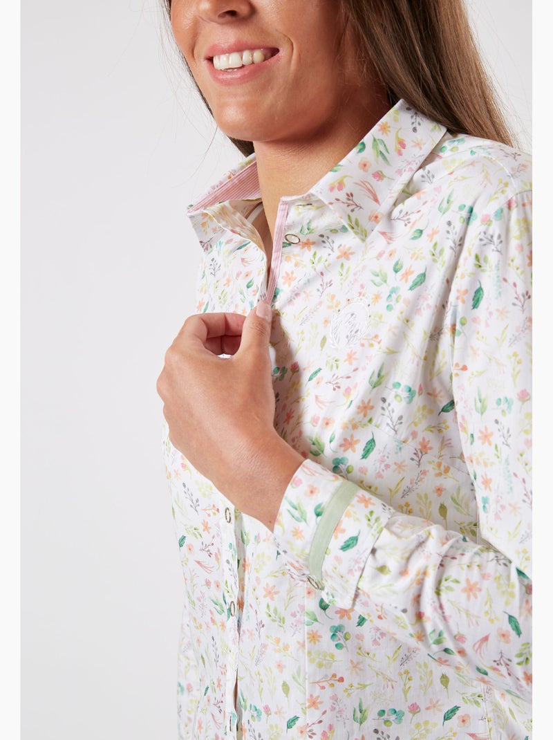 CHEMISE IMPERIAL GARDEN Blanc - Kiabi
