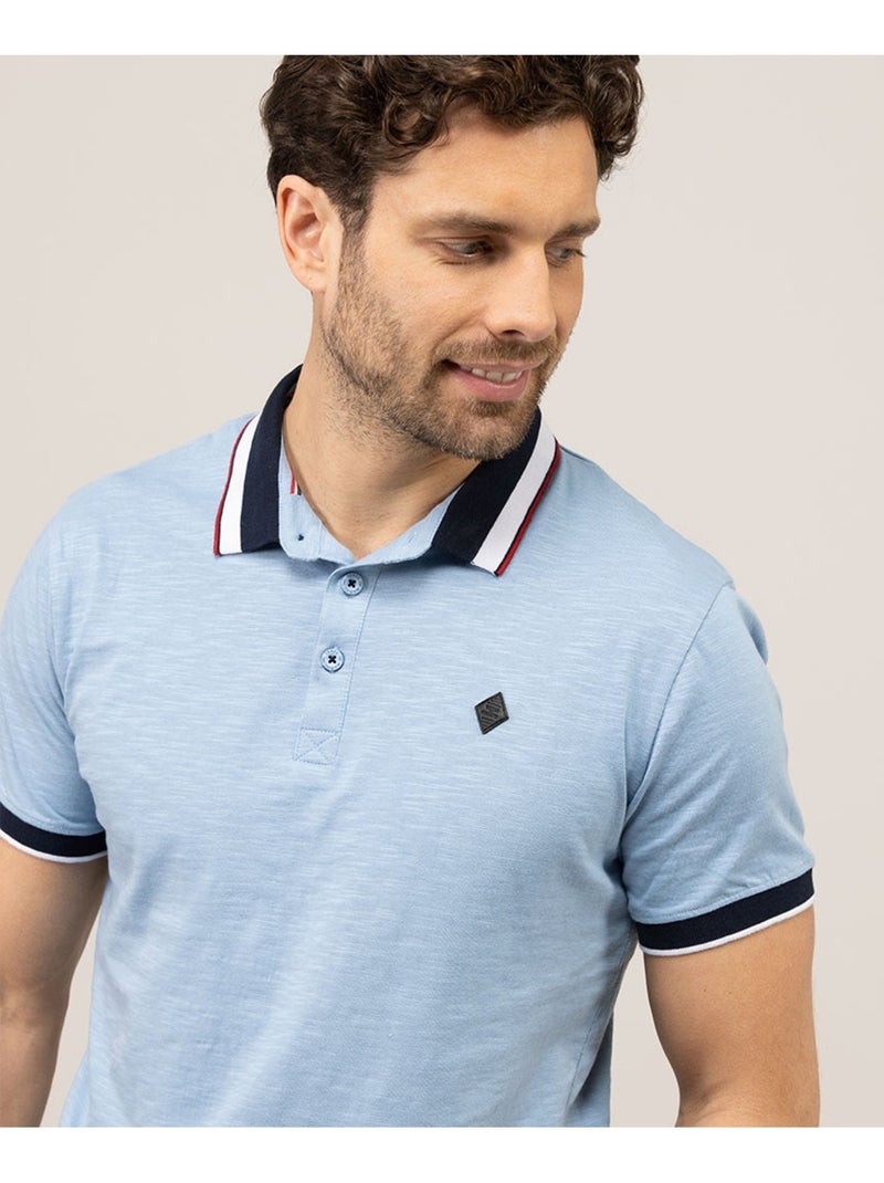 Chemise imprimé grège Homme - Terre de Marins Bleu - Kiabi