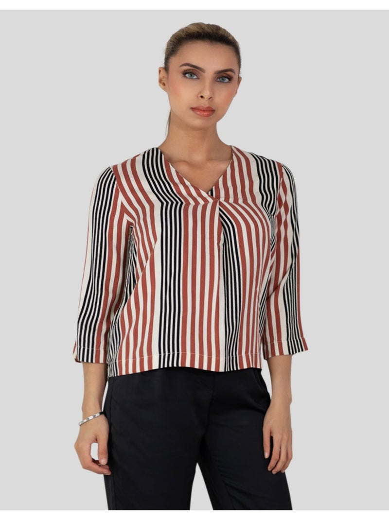 Chemise imprimé Kebello Blanc - Kiabi